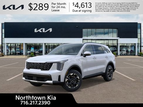 New 2026 Kia Sorento S w/ S Panoramic Sunroof Package AWD/4WD image 1