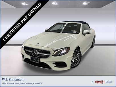 Certified 2019 Mercedes-Benz E 450 Cabriolet