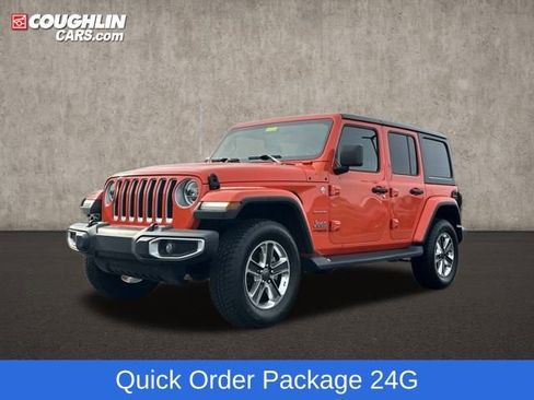 Used 2018 Jeep Wrangler Unlimited Sahara image 4