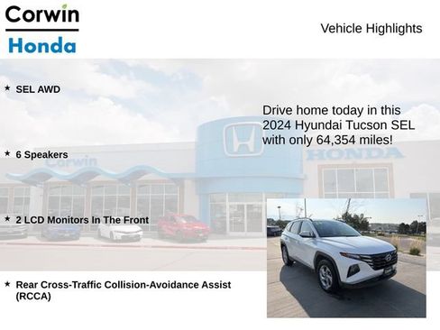 Used 2024 Hyundai Tucson SEL AWD/4WD image 6