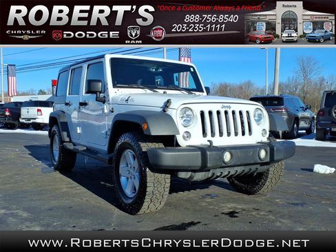 Certified 2018 Jeep Wrangler Unlimited Sport S image 1