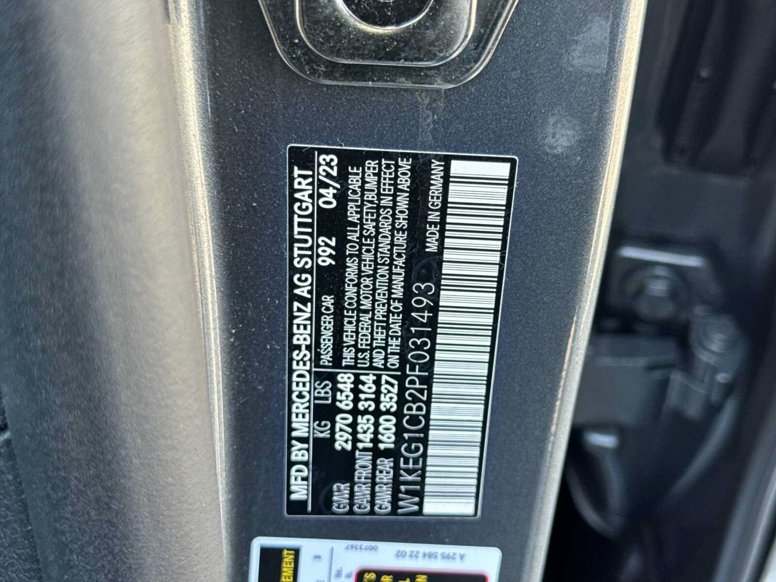 Certified 2023 Mercedes-Benz EQE 350+ 4MATIC Sedan image 57