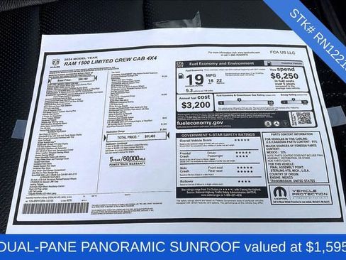 New 2024 RAM 1500 Limited image 5