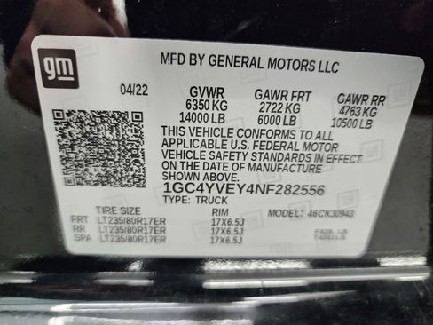 Used 2022 Chevrolet Silverado 3500 High Country w/ Snow Plow Prep/Camper Package image 76