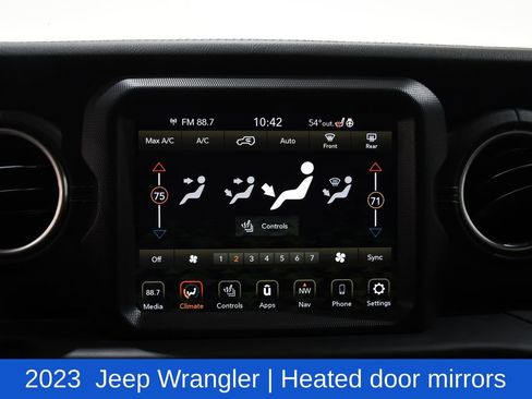 Used 2023 Jeep Wrangler Unlimited Sahara w/ Cold Weather Group image 23