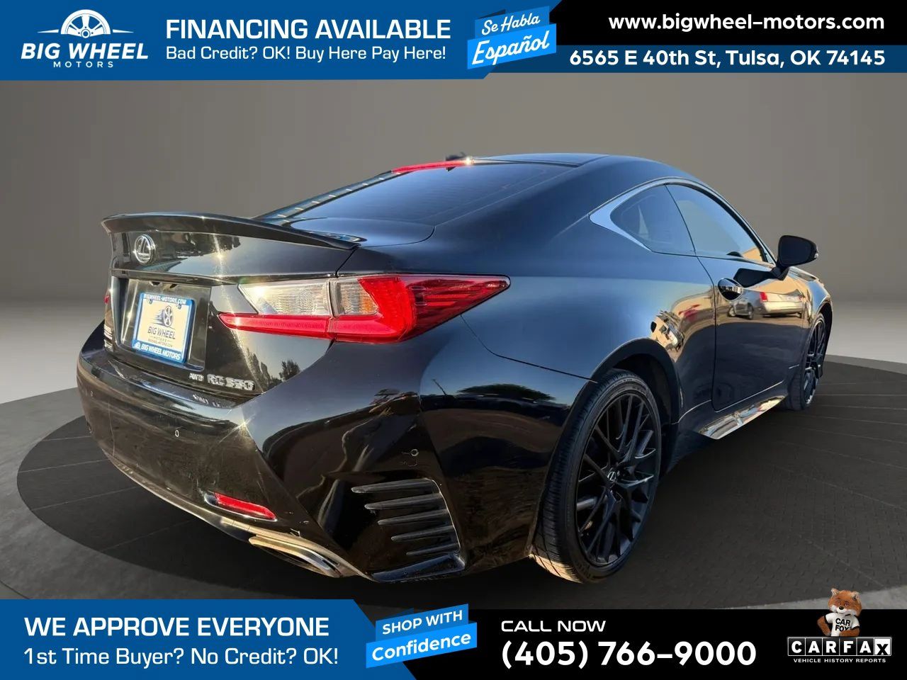 Used 2015 Lexus RC 350 AWD w/ Navigation System Package image 5