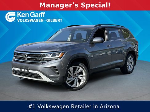 Used 2023 Volkswagen Atlas SE w/ Panoramic Sunroof Package AWD/4WD image 1