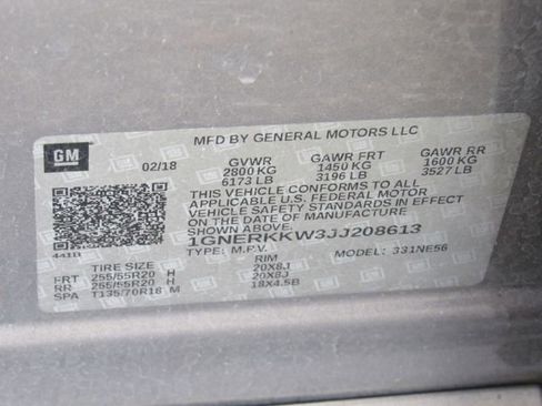 Used 2018 Chevrolet Traverse Premier w/ Driver Confidence II Package FWD image 25