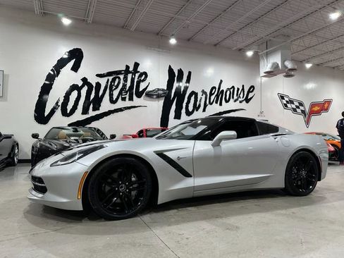 Used 2018 Chevrolet Corvette Coupe 3LT, NPP, Z51 Black w/ 3LT Preferred Equipment Group image 1