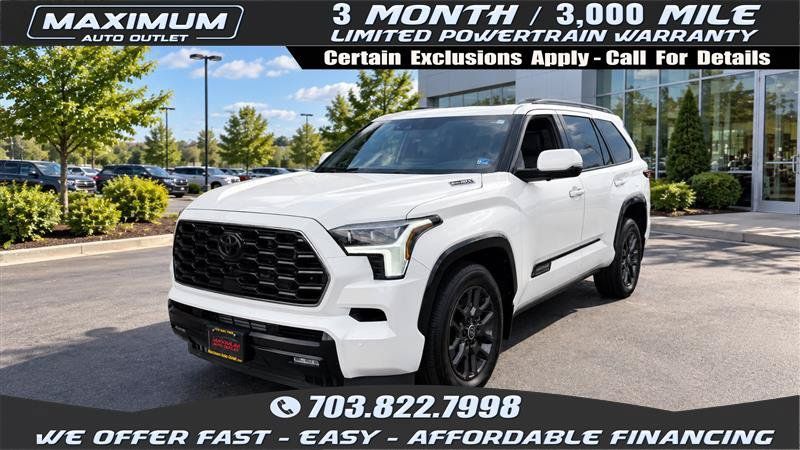 Used 2024 Toyota Sequoia Platinum AWD/4WD image 1