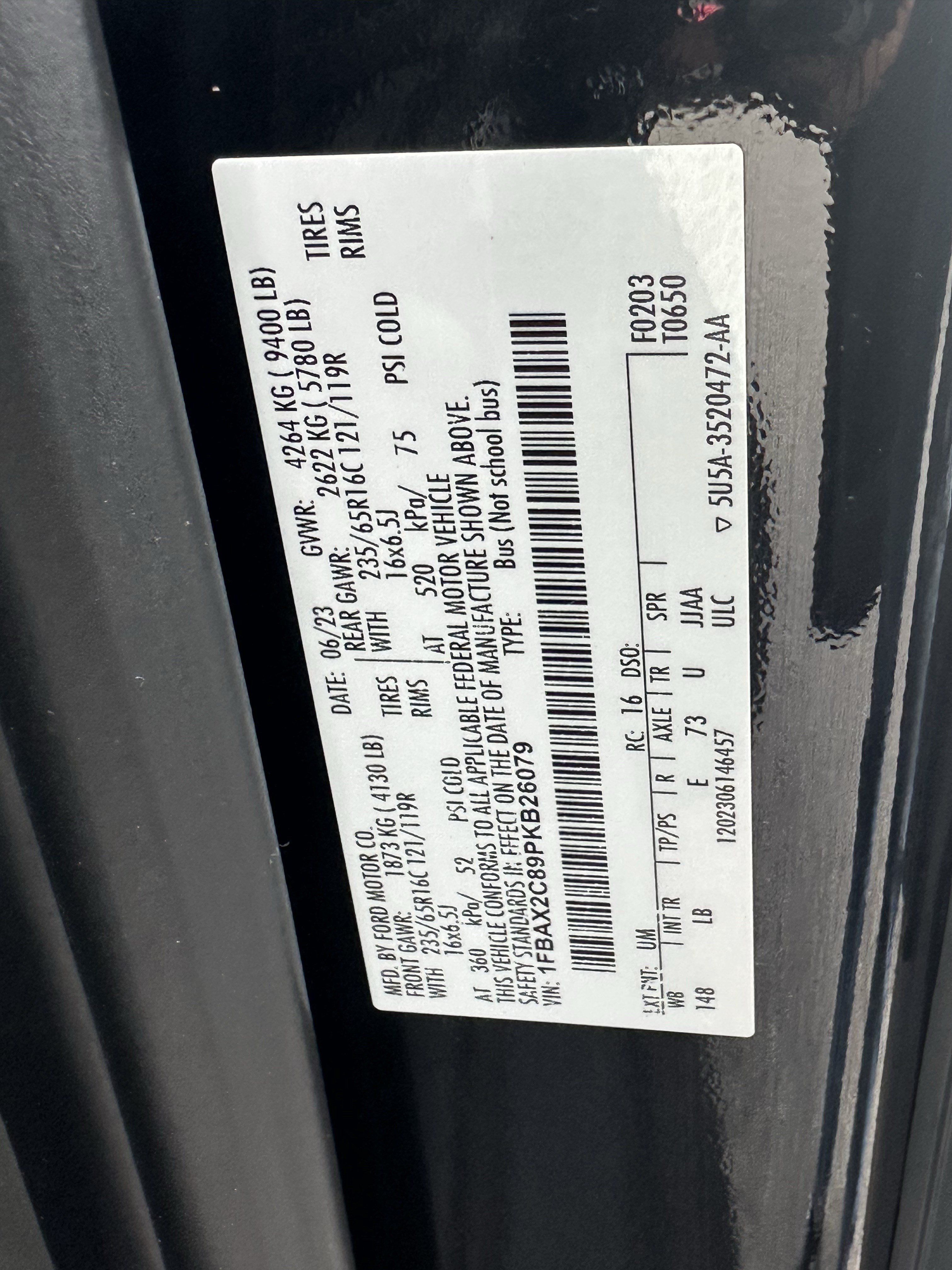 Used 2023 Ford Transit 350 XLT RWD image 30