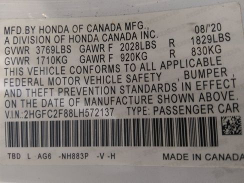 Used 2020 Honda Civic Sport image 33