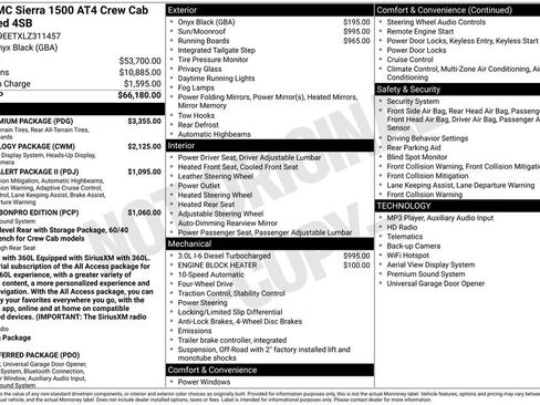 Used 2020 GMC Sierra 1500 AT4 w/ AT4 Premium Package AWD/4WD image 15