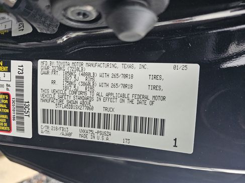 New 2025 Toyota Tundra SR5 image 26