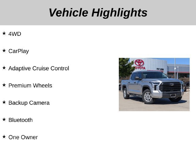 Used 2024 Toyota Tundra SR5 AWD/4WD image 5