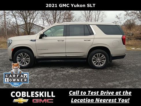 Used 2021 GMC Yukon SLT w/ SLT Luxury Package AWD/4WD image 8