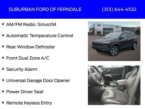 Used 2018 Jeep Cherokee Trailhawk w/ Comfort/Convenience Group image 13