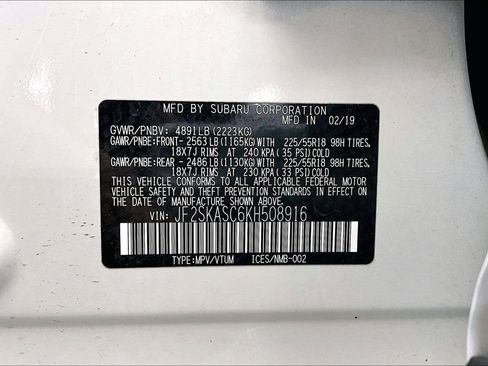 Used 2019 Subaru Forester Limited w/ Popular Package #3 image 35