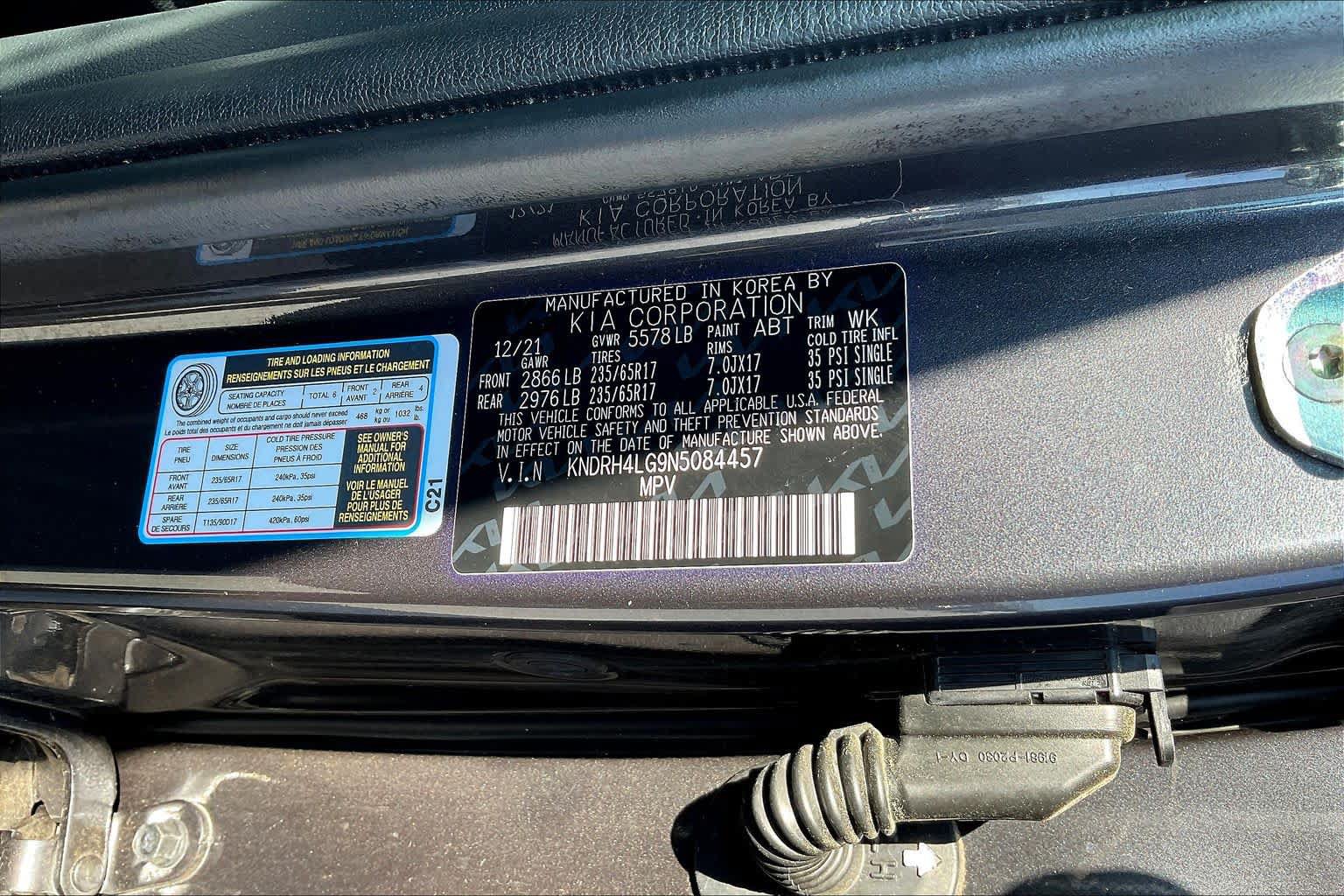 Used 2022 Kia Sorento EX w/ Panoramic Sunroof Package FWD image 34