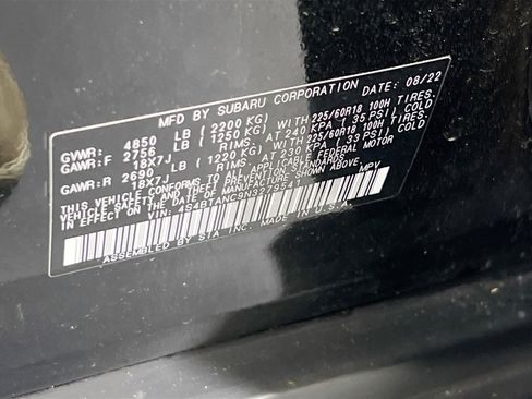 Used 2022 Subaru Outback Limited image 31