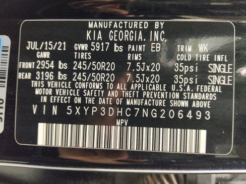 Used 2022 Kia Telluride EX w/ EX Premium Package AWD/4WD image 33