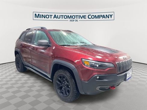 Used 2021 Jeep Cherokee Trailhawk w/ Sun, Sound & Nav Group AWD/4WD image 1