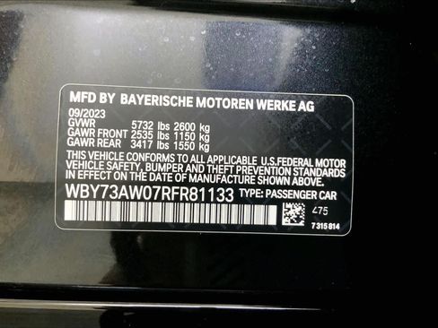 Used 2024 BMW i4 eDrive40 w/ M Sport Package RWD image 36