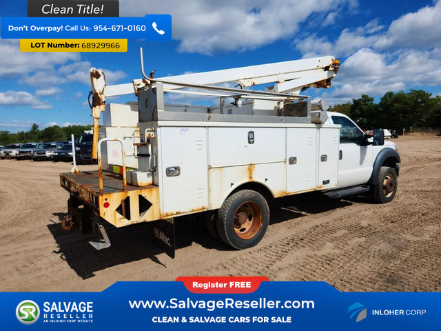 Used 2015 Ford F450 XL w/ Snow Plow Prep Package AWD/4WD image 4