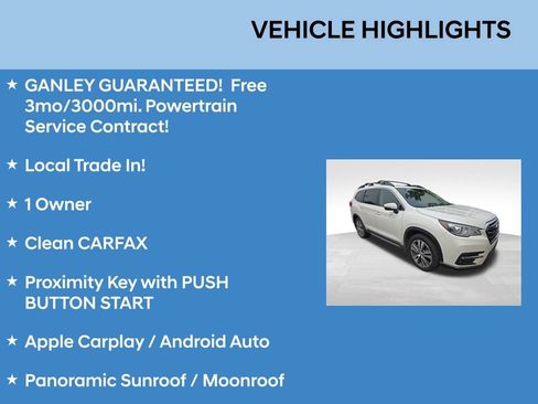 Used 2021 Subaru Ascent Limited w/ Technology Package AWD/4WD image 2