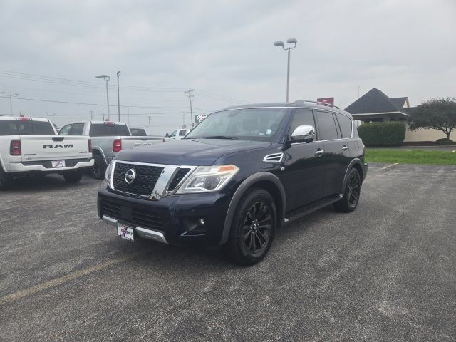 Used 2017 Nissan Armada Platinum w/ Captain Seat Package AWD/4WD image 1