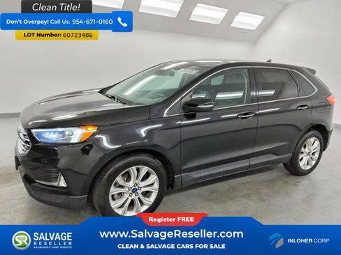 Used 2022 Ford Edge Titanium w/ Equipment Group 301A AWD/4WD image 1