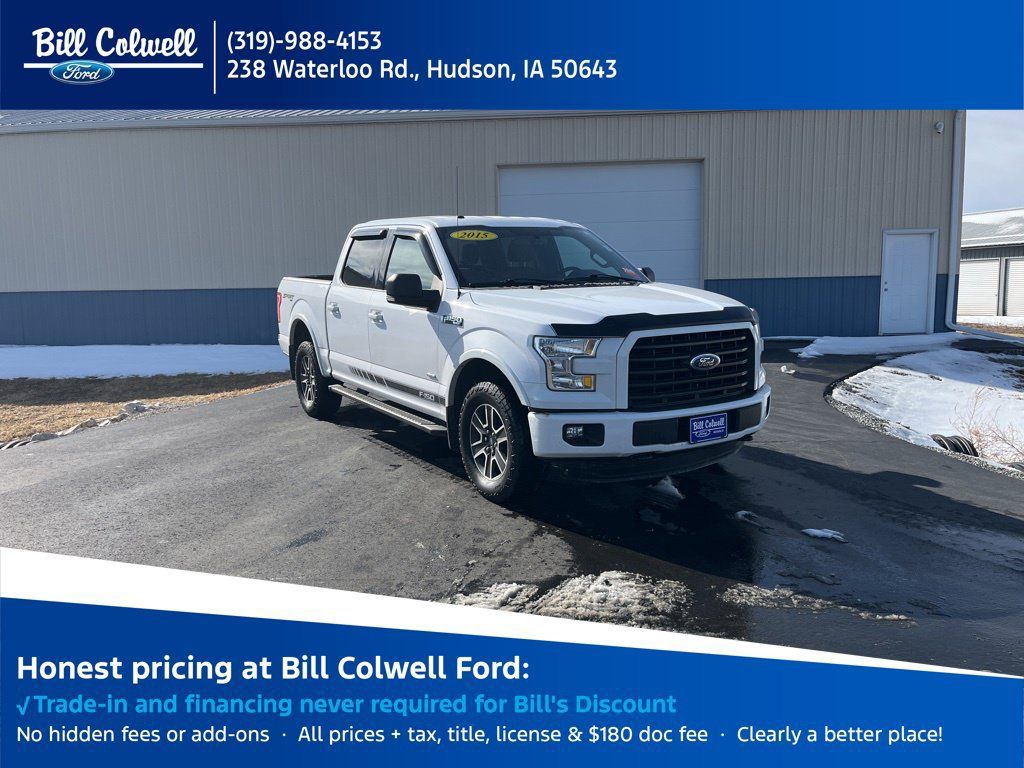 Used 2015 Ford F150 XLT w/ Equipment Group 301A Mid AWD/4WD image 1