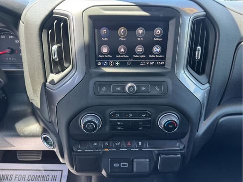 Used 2025 Chevrolet Silverado 1500 Custom w/ Turbomax Blackout Package AWD/4WD image 22