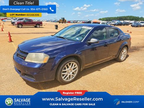Used 2014 Dodge Avenger SE w/ Rallye Appearance Group FWD image 1
