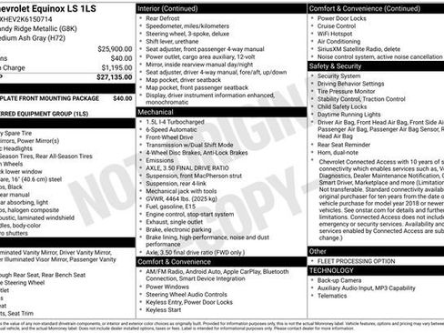 Used 2019 Chevrolet Equinox LS image 5