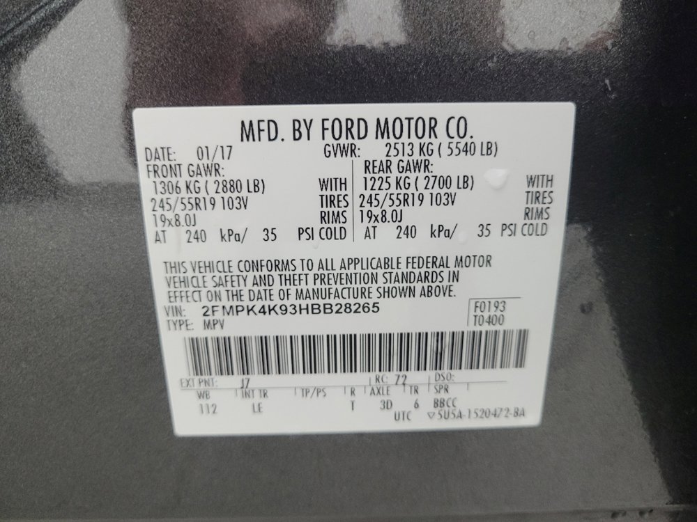 Used 2017 Ford Edge Titanium AWD/4WD image 33