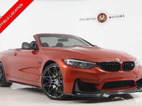 Used 2019 BMW M4 Convertible w/ Competition Package RWD image 1
