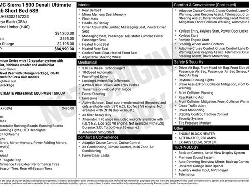 Used 2025 GMC Sierra 1500 Denali Ultimate image 3