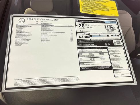 New 2026 Mercedes-Benz GLC 300 4MATIC image 18