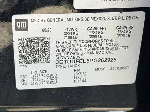 Used 2023 GMC Sierra 1500 AT4X AWD/4WD image 50