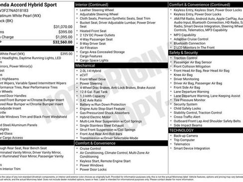 Used 2022 Honda Accord Sport image 11