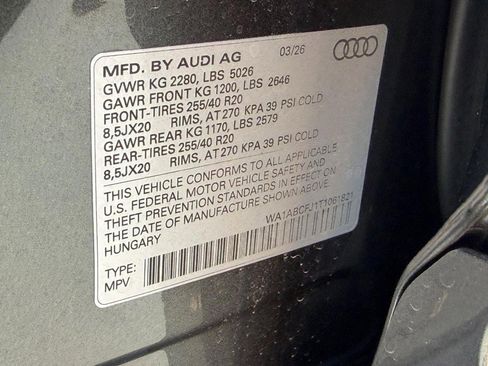 New 2026 Audi Q3 quattro 2.0T AWD/4WD image 13