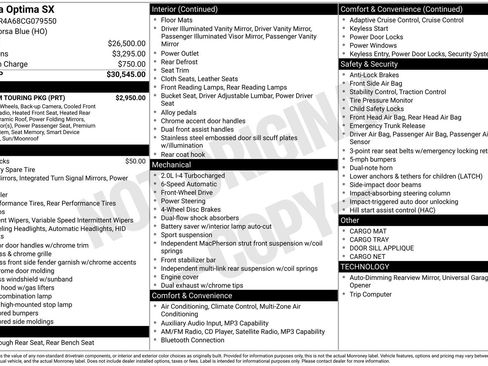Used 2012 Kia Optima SX w/ Premium Touring Pkg FWD image 2
