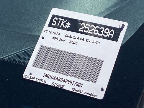 Certified 2023 Toyota Corolla Cross XLE w/ Convenience Package AWD/4WD image 37