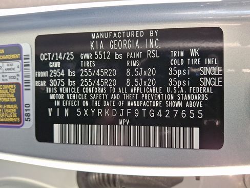 New 2026 Kia Sorento SX image 22