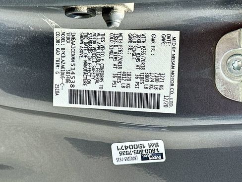 Used 2021 Nissan Titan S RWD image 27