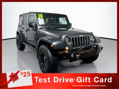 Used 2018 Jeep Wrangler Unlimited Sport w/ Connectivity Group