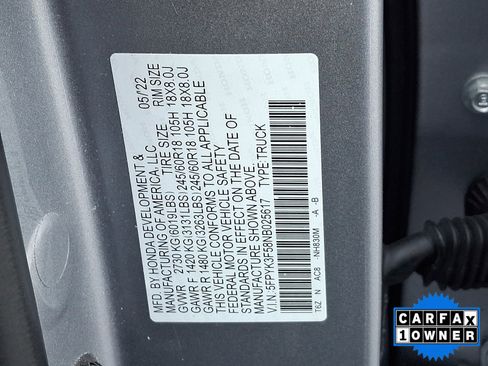 Used 2022 Honda Ridgeline RTL image 49