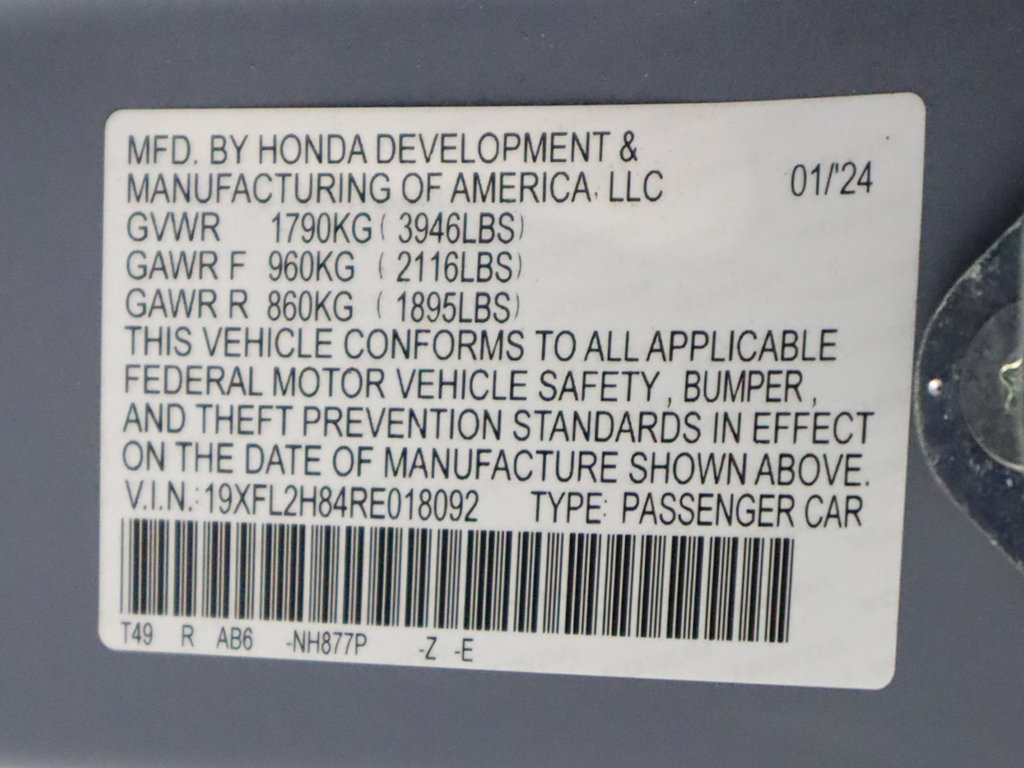 Certified 2024 Honda Civic Sport image 43