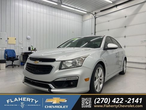 Used 2015 Chevrolet Cruze LTZ w/ Sun, Sound and Sport Package FWD image 6